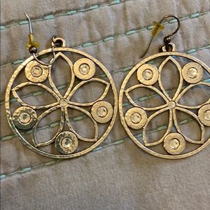 Earing hoops nice for the holidays